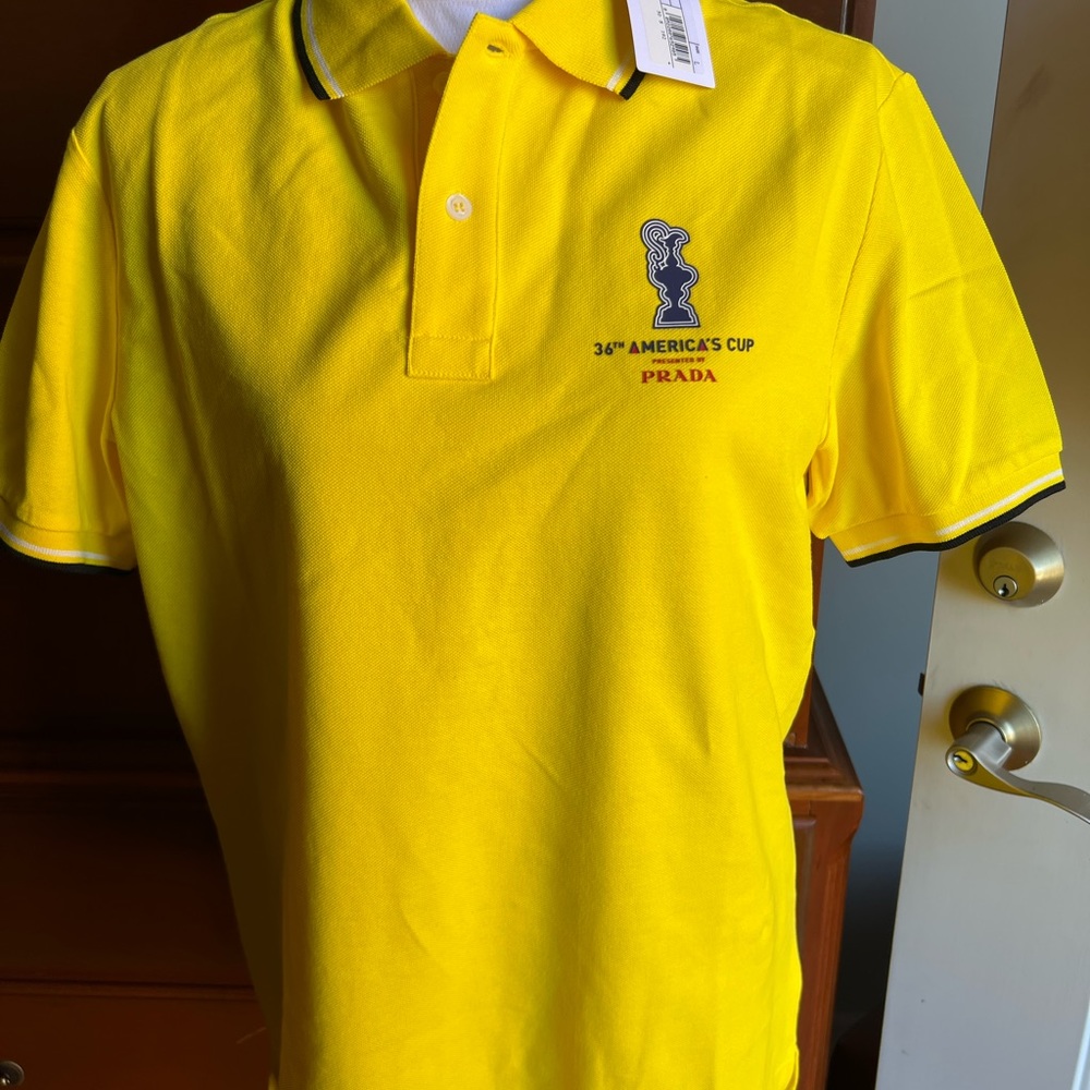 Prada men’s large americas cup polo - Picture 6 of 7